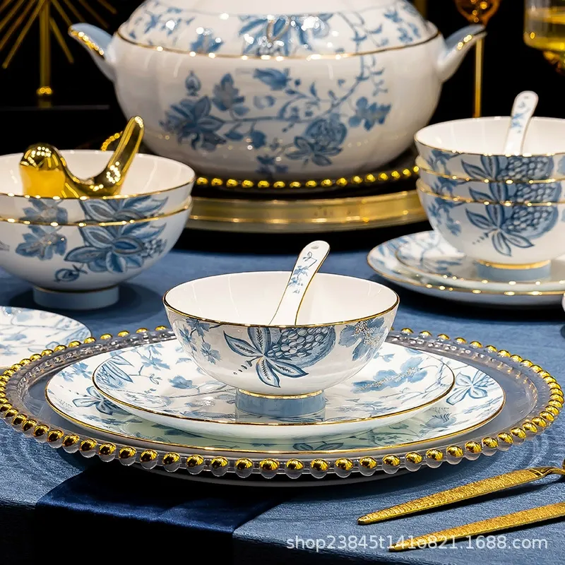 Bone China Dinnerware Set tableware view 3