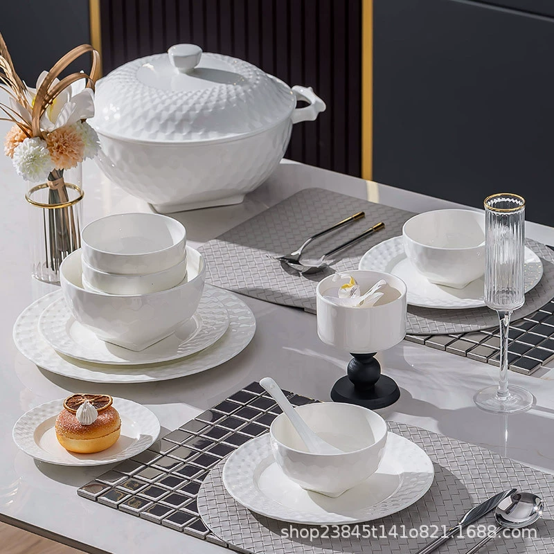 Bone China Dinnerware Set tableware view 4