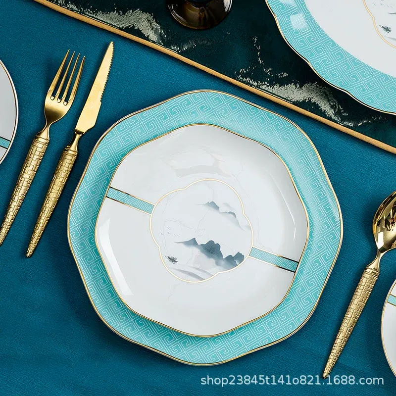 Bone China Dinnerware Set tableware view 3