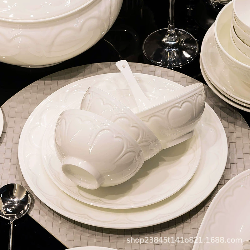 Bone China Dinnerware Set tableware view 4