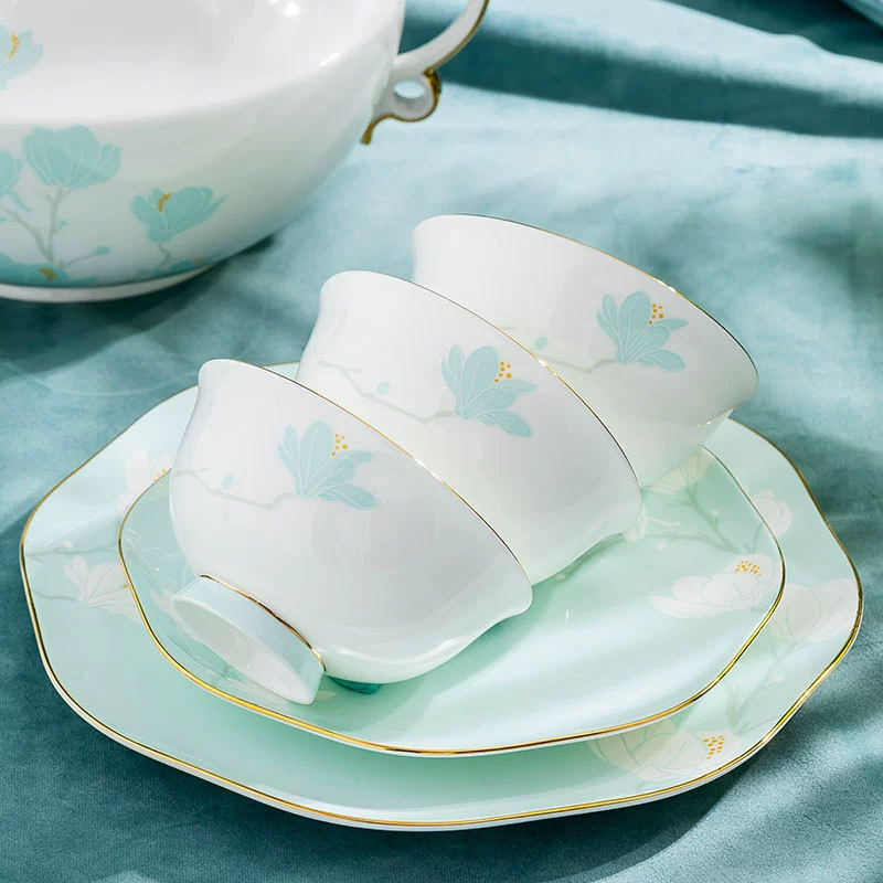 Bone China Dinnerware Set tableware view 2