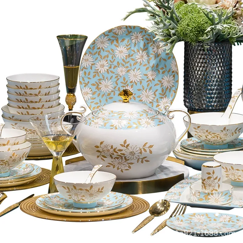 Bone China Dinnerware Set tableware view 5