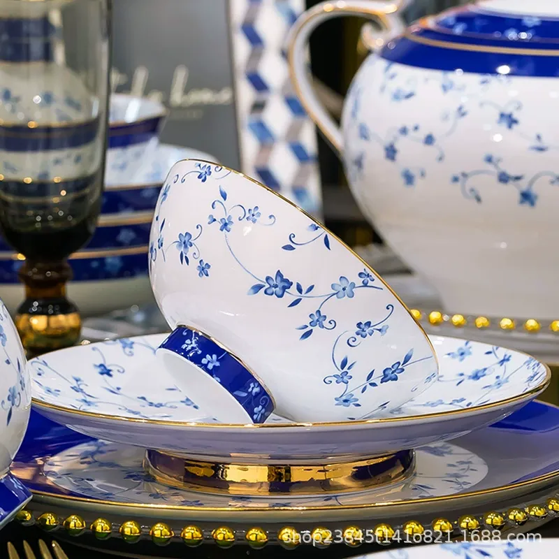 Bone China Dinnerware Set tableware view 3