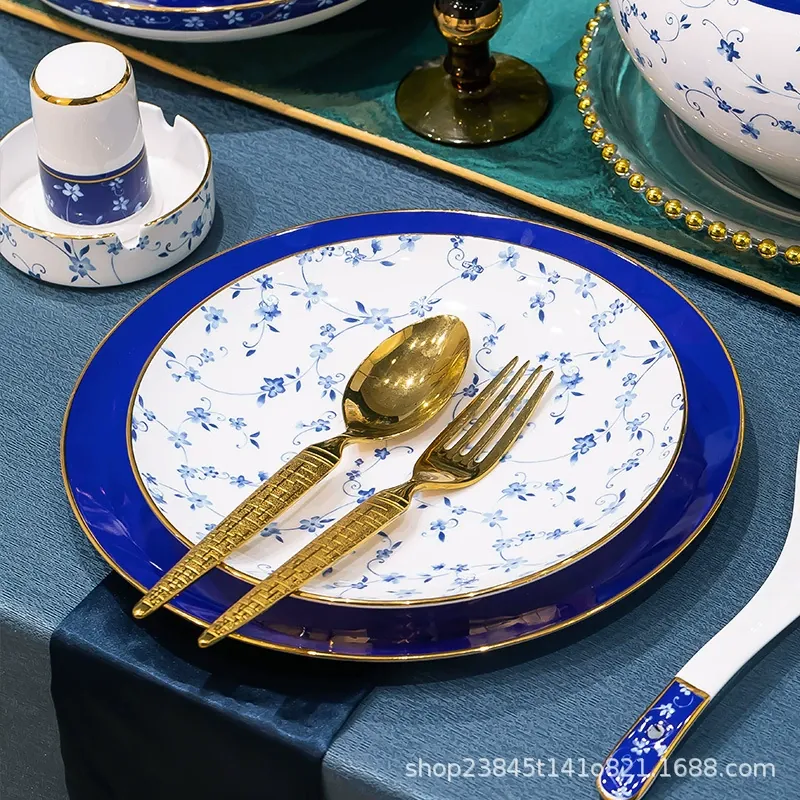 Bone China Dinnerware Set tableware view 4