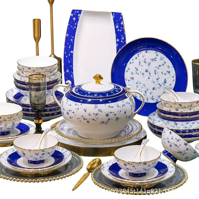 Bone China Dinnerware Set tableware view 5
