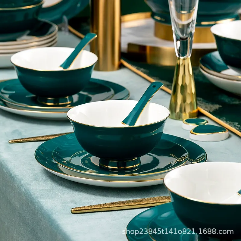 Bone China Dinnerware Set tableware view 3