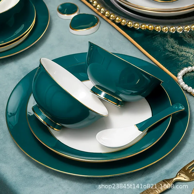 Bone China Dinnerware Set tableware view 4