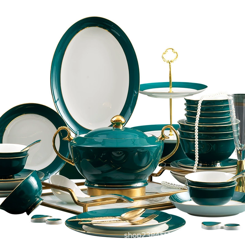 Bone China Dinnerware Set tableware view 5