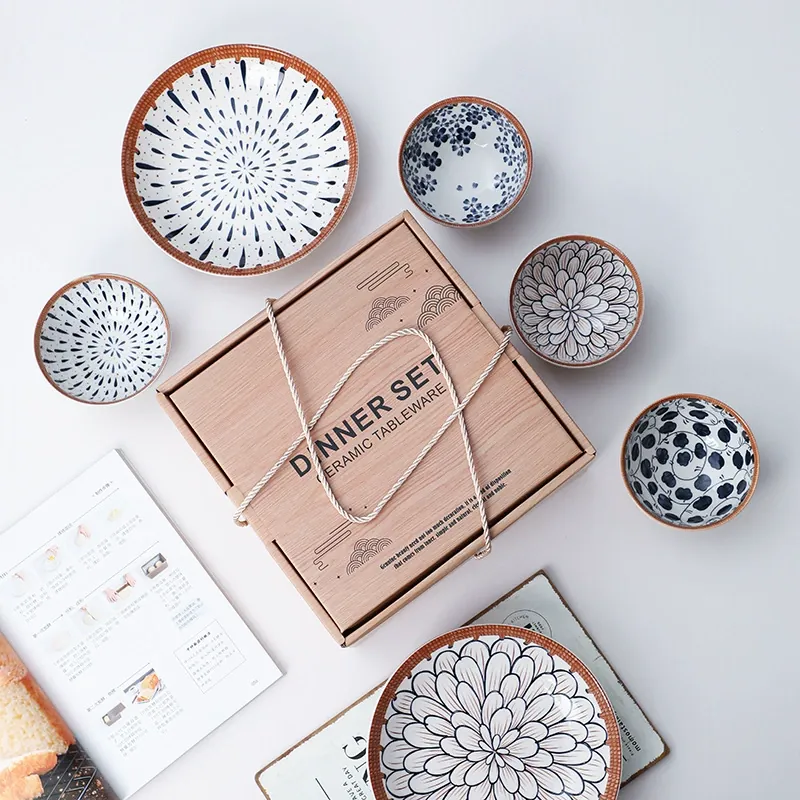 Creative Ceramic Tableware Gift Box Set tableware view 3