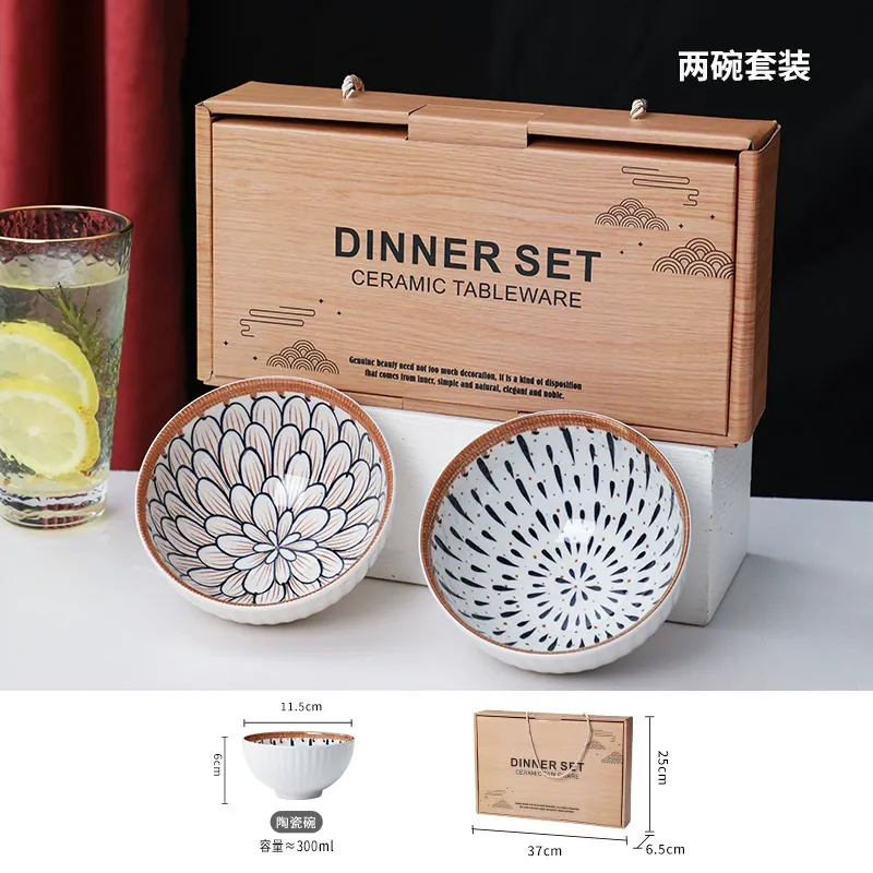 Creative Ceramic Tableware Gift Box Set tableware view 6