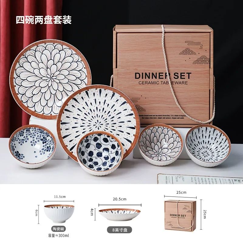 Creative Ceramic Tableware Gift Box Set tableware view 10