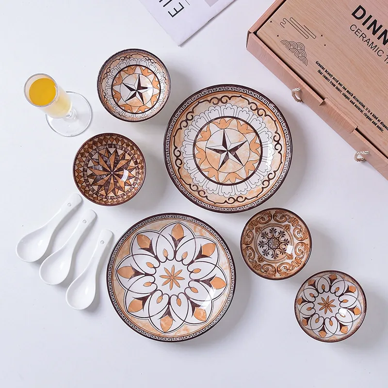 Creative Ceramic Tableware Gift Box Set tableware view 2