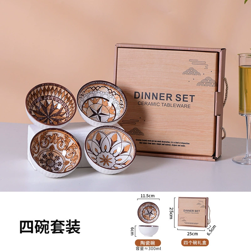Creative Ceramic Tableware Gift Box Set tableware view 7