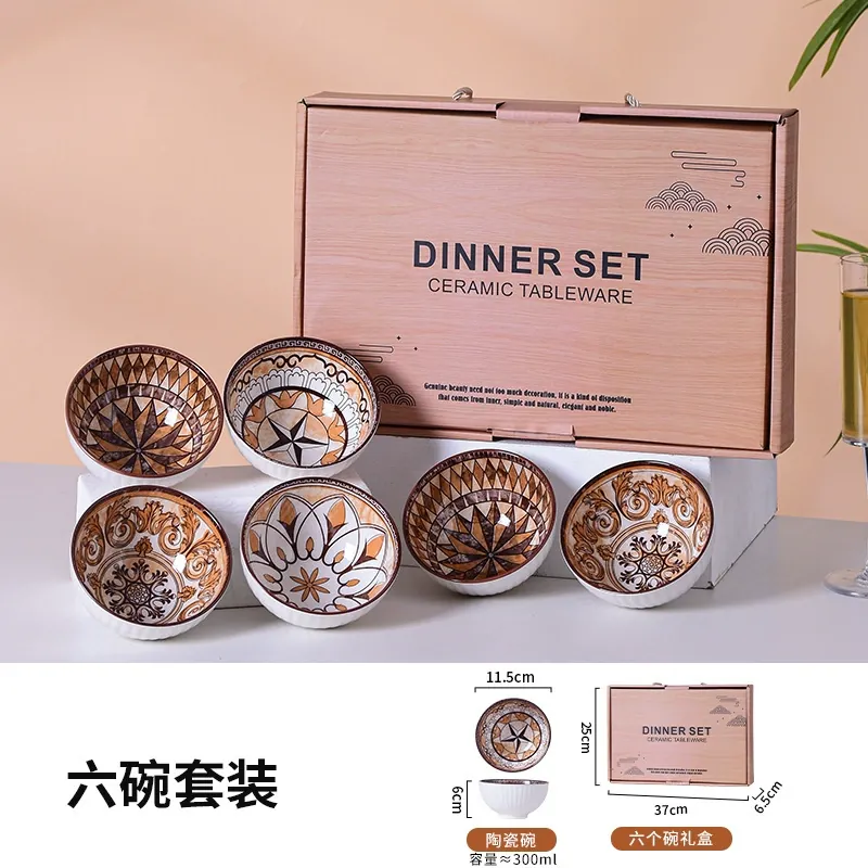 Creative Ceramic Tableware Gift Box Set tableware view 8