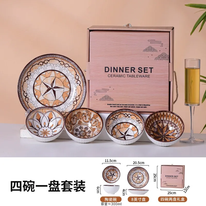 Creative Ceramic Tableware Gift Box Set tableware view 9