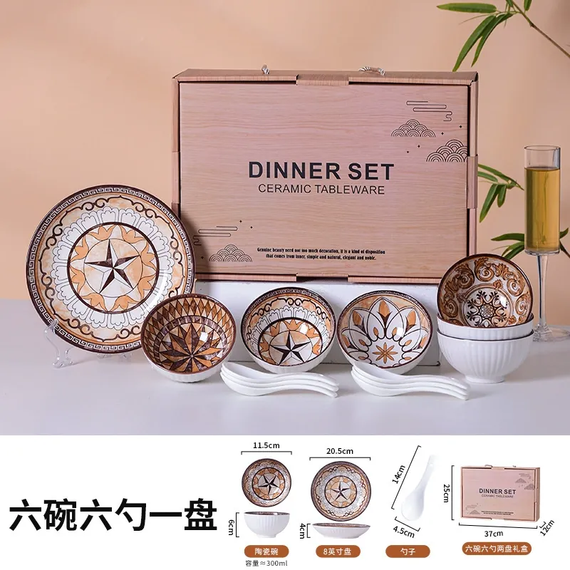 Creative Ceramic Tableware Gift Box Set tableware view 11
