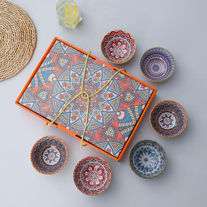 طقم أواني خزفية بوهيمي tableware view 2