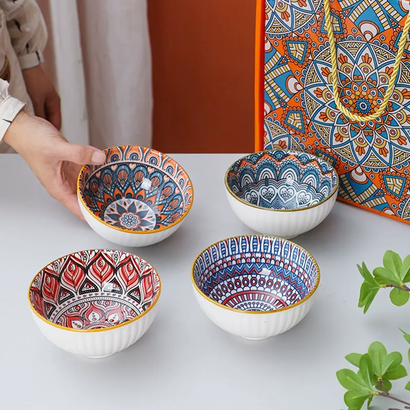 طقم أواني خزفية بوهيمي tableware view 4