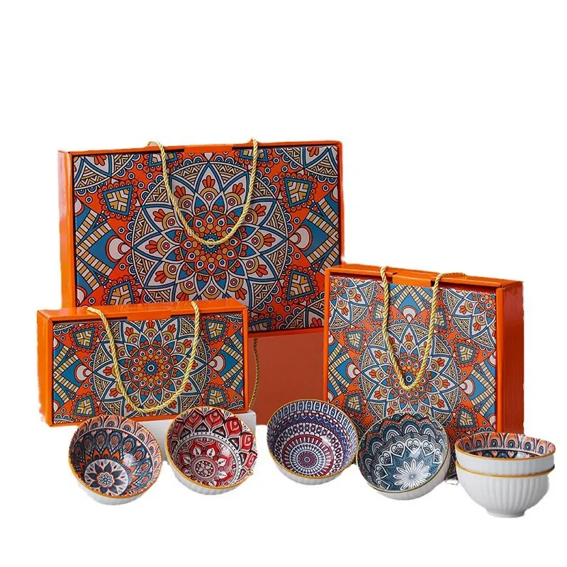 طقم أواني خزفية بوهيمي tableware view 5