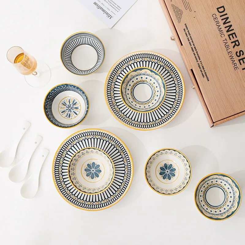 Nordic Ceramic Tableware Set tableware view 4