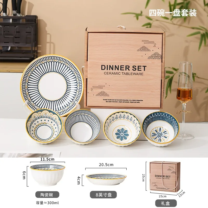 Nordic Ceramic Tableware Set tableware view 9