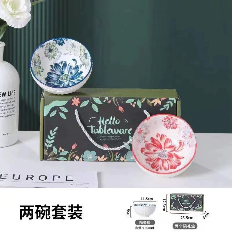 Японский набор керамической посуды tableware view 6