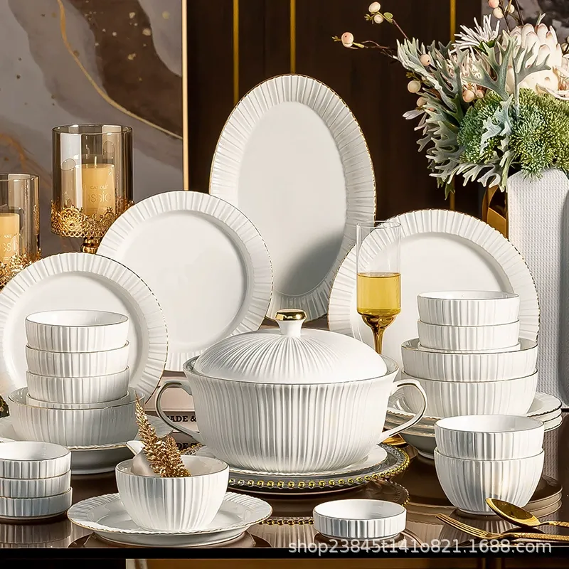 Bol en porcelaine tableware view 4