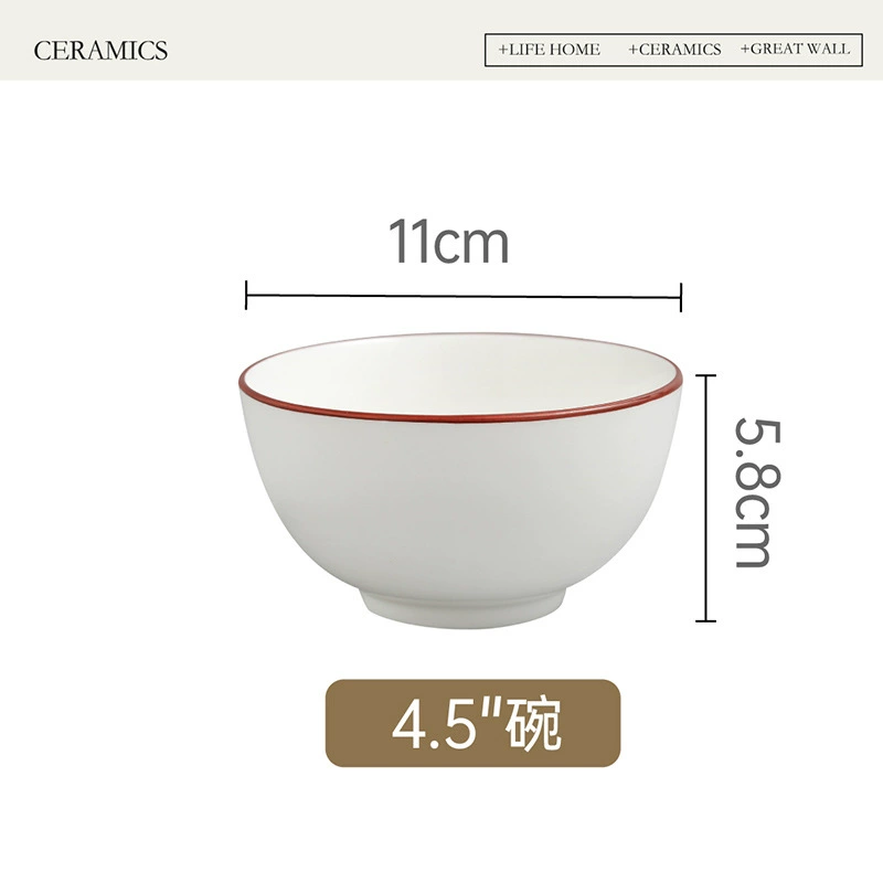 Service de table en céramique nordique tableware view 7