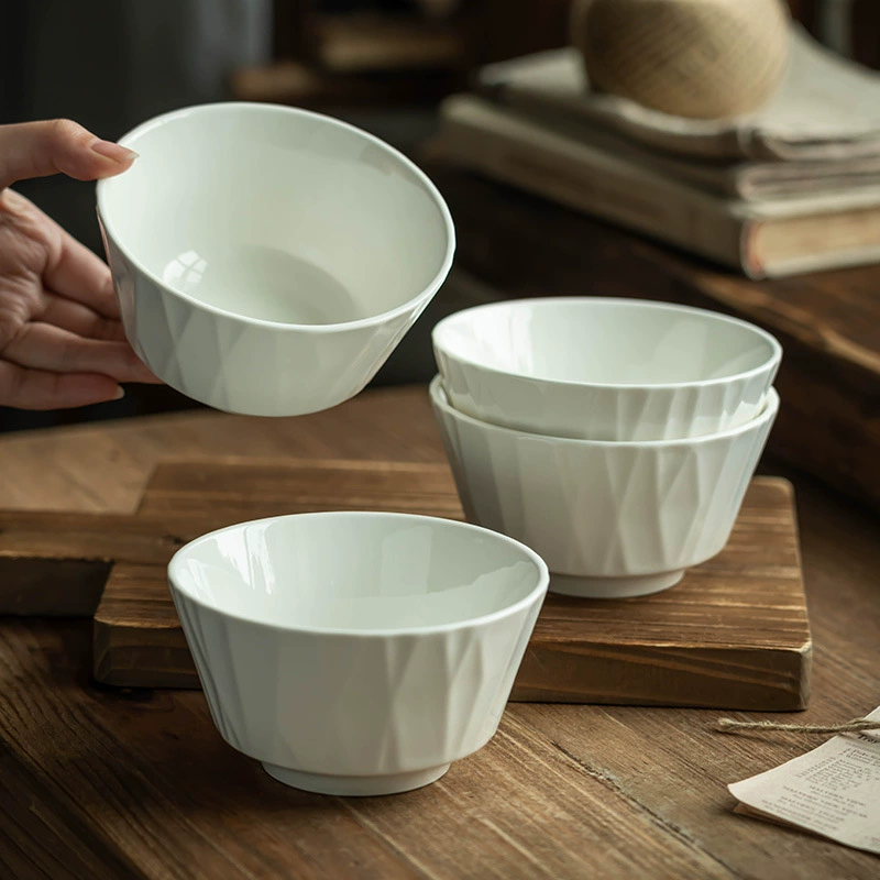 Vintage Relief Rice Bowl
