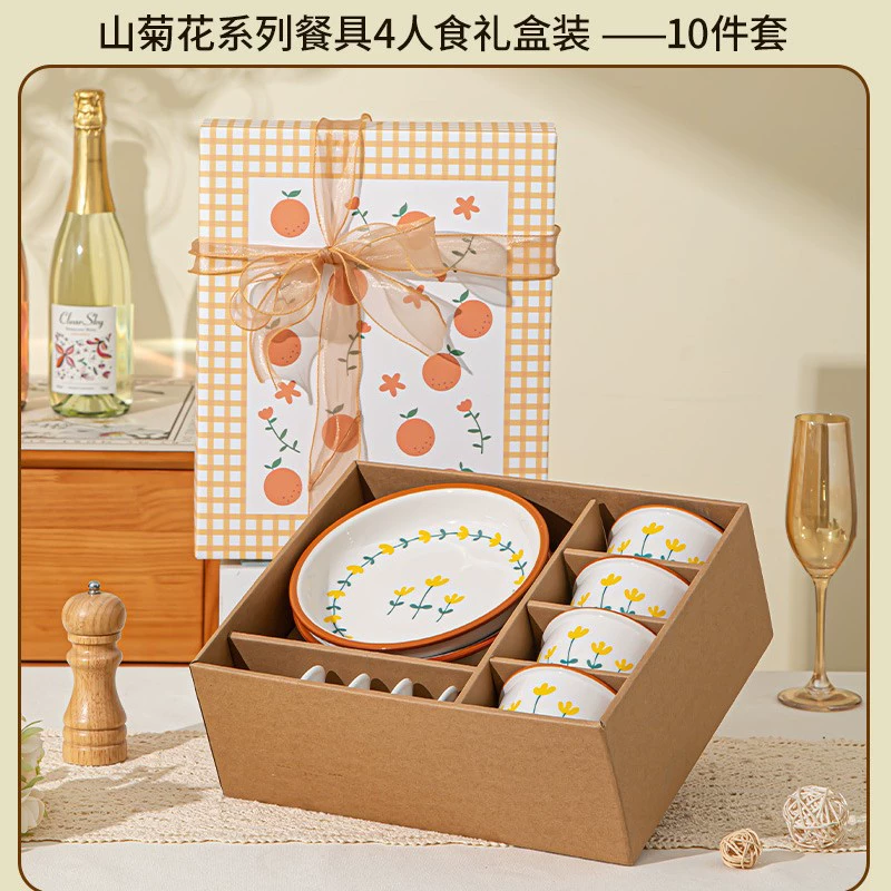 Coffret cadeau vaisselle en céramique japonaise tableware view 6