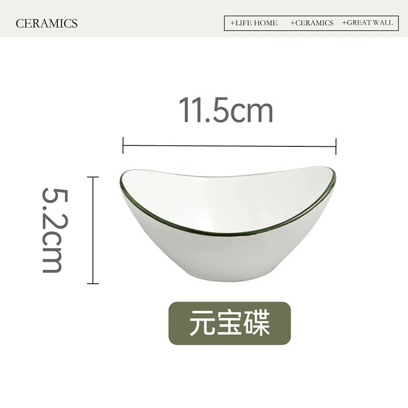Vajilla de cerámica con cuencos de sopa tableware view 11