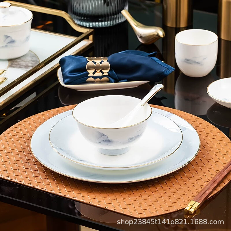Bone China Dinnerware Set tableware view 2