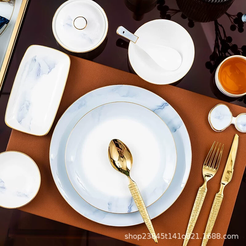 Bone China Dinnerware Set tableware view 4