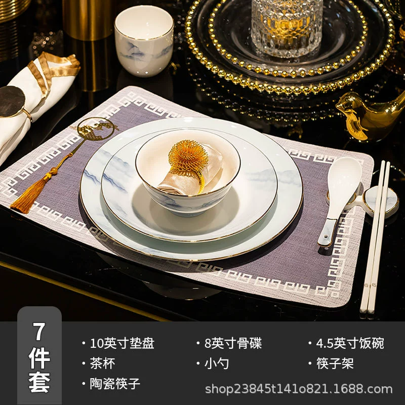 Bone China Dinnerware Set tableware view 7