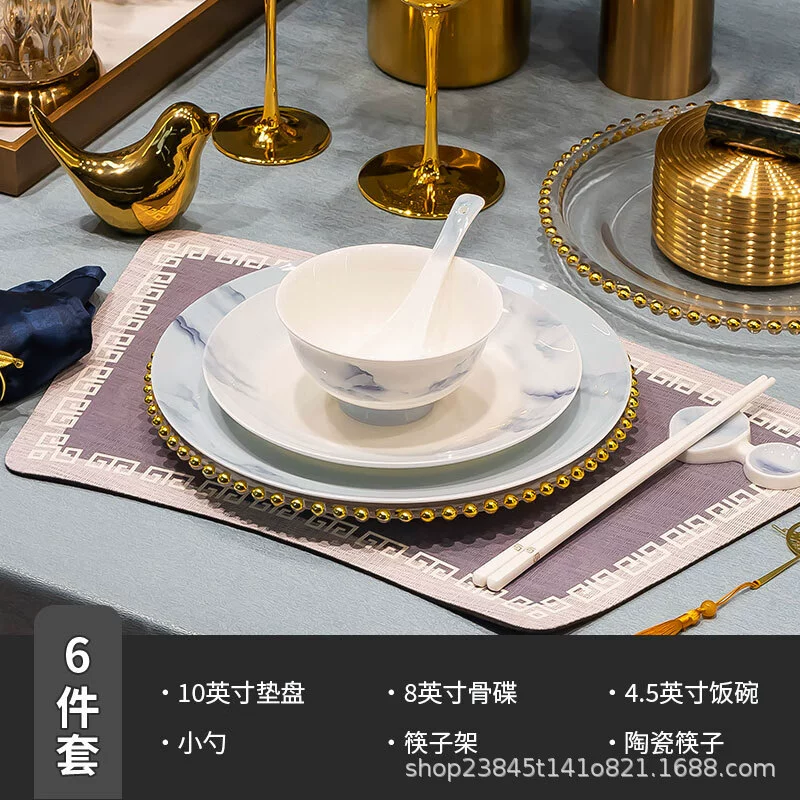 Bone China Dinnerware Set tableware view 6