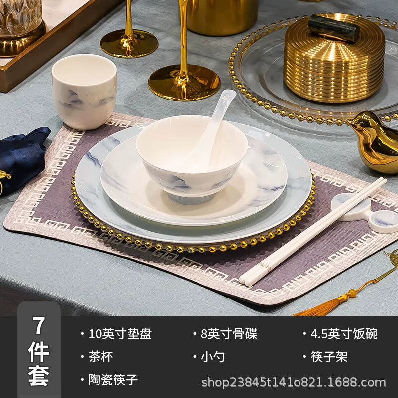 Bone China Dinnerware Set tableware view 7
