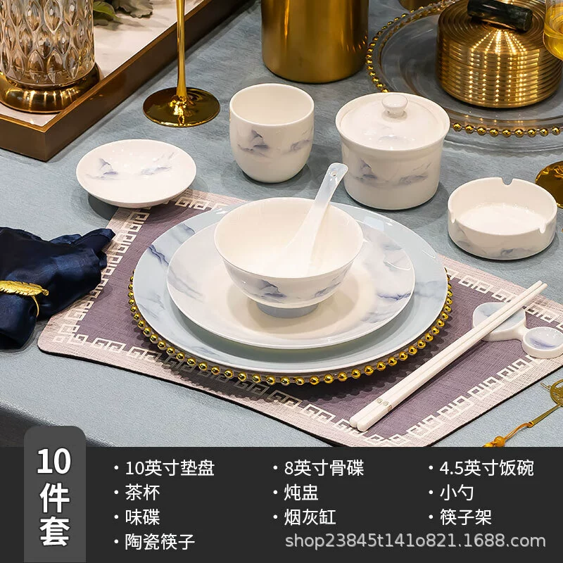 Bone China Dinnerware Set tableware view 10