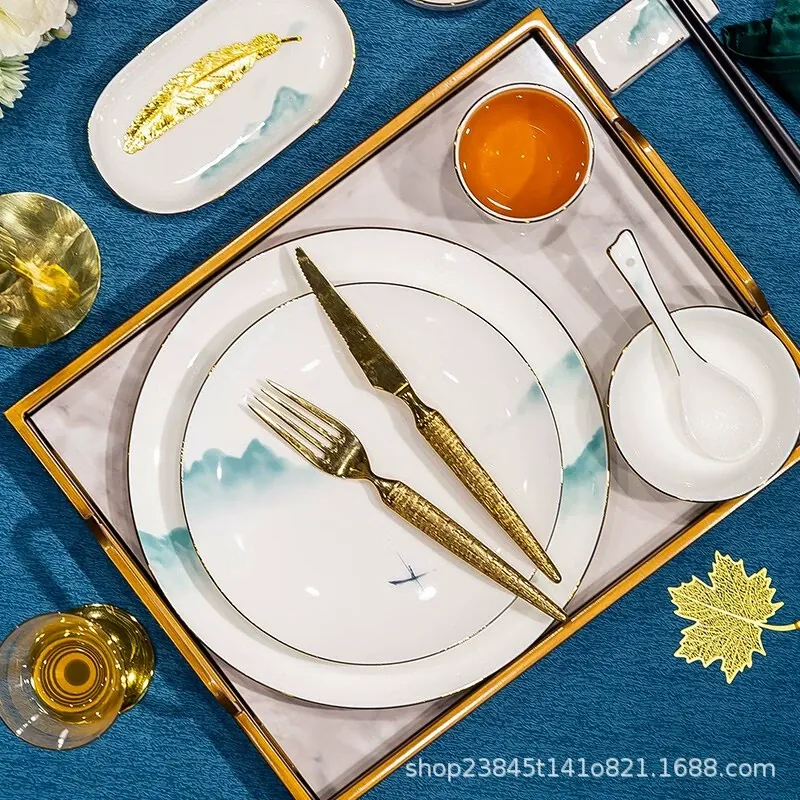 Bone China Dinnerware Set tableware view 3