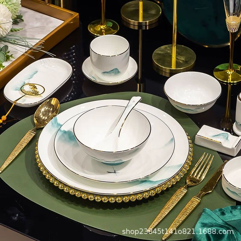 Bone China Dinnerware Set tableware view 4