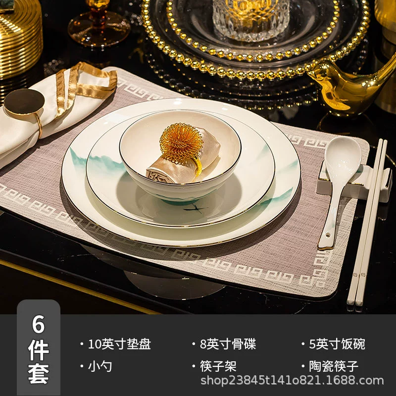 Bone China Dinnerware Set tableware view 6
