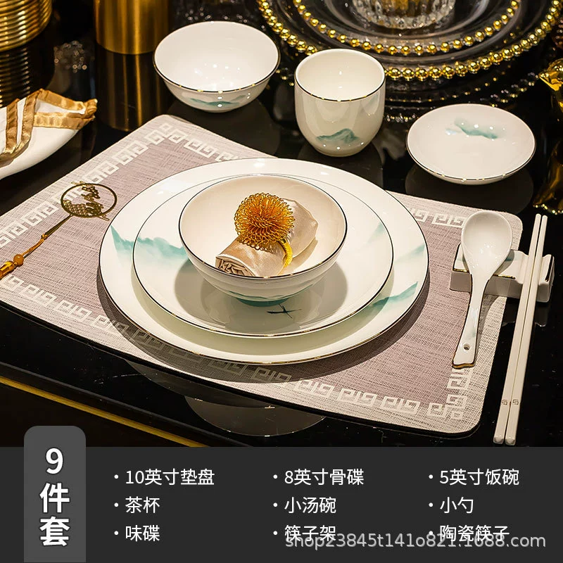 Bone China Dinnerware Set tableware view 9