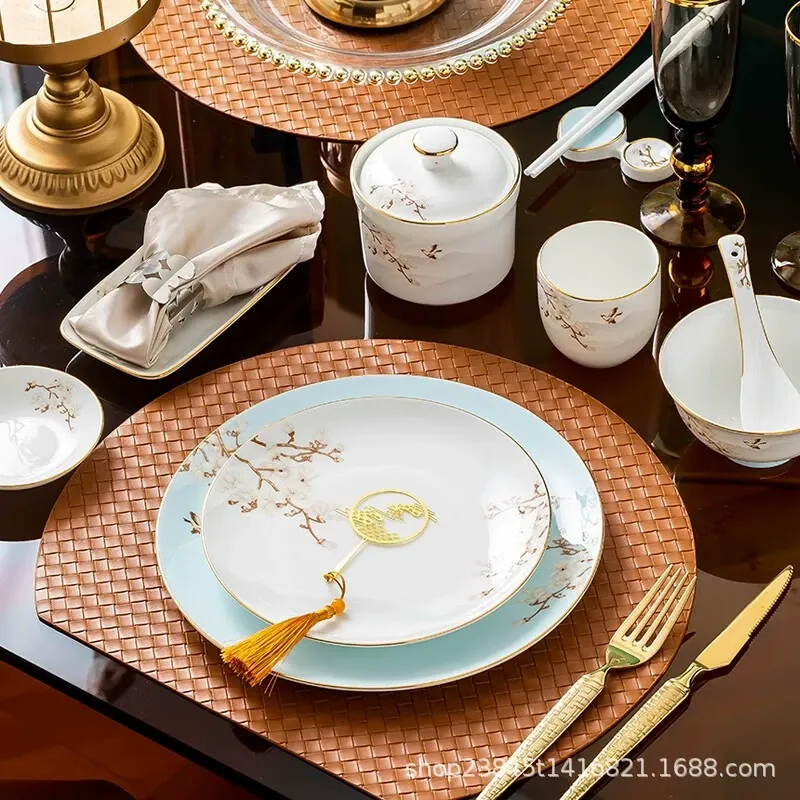 Bone China Dinnerware Set tableware view 2