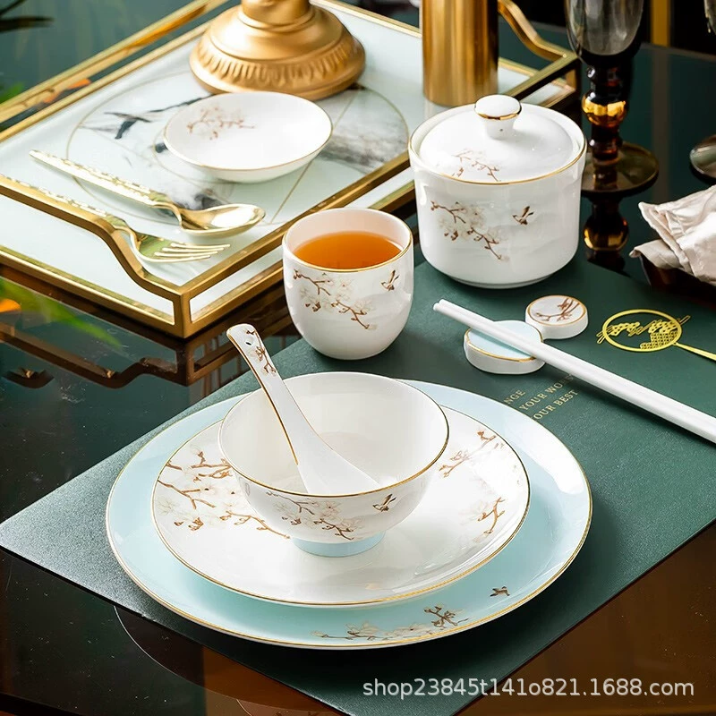 Bone China Dinnerware Set tableware view 3