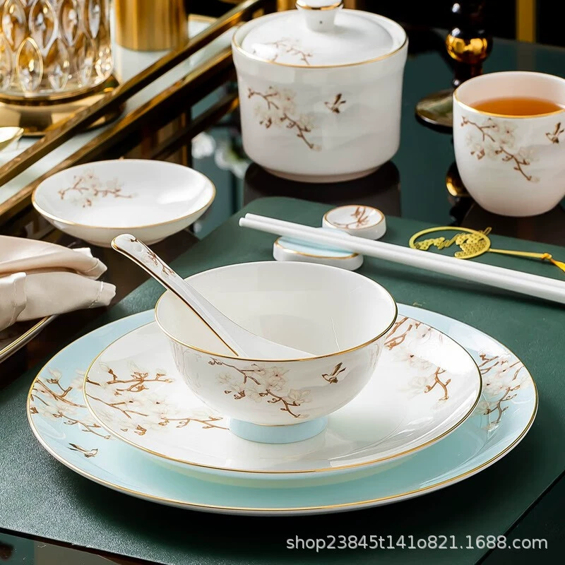 Bone China Dinnerware Set tableware view 4