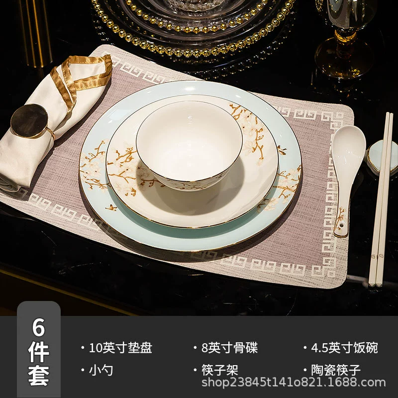 Bone China Dinnerware Set tableware view 6