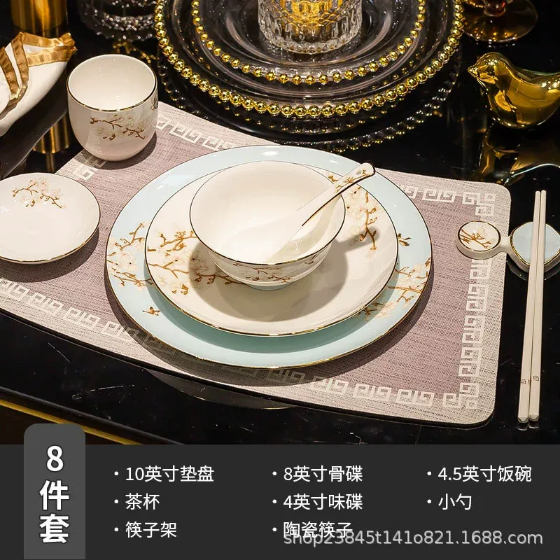 Bone China Dinnerware Set tableware view 8