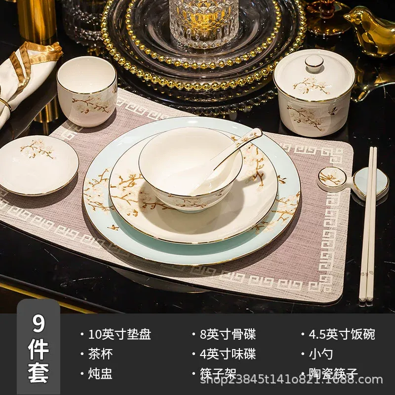 Bone China Dinnerware Set tableware view 9