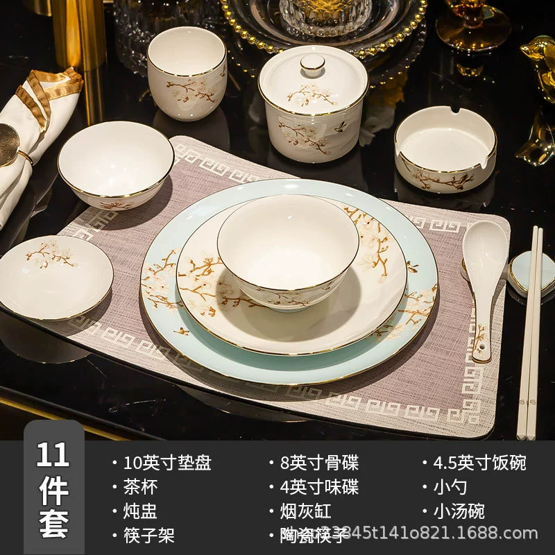 Bone China Dinnerware Set tableware view 11