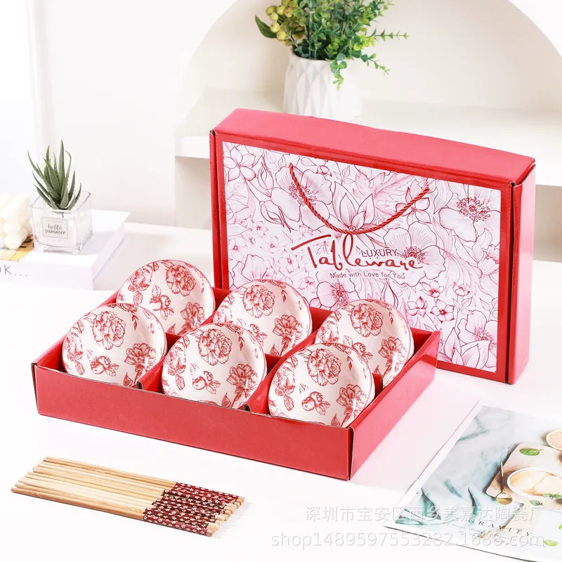 도자기 식기 세트 선물 상자 tableware view 4
