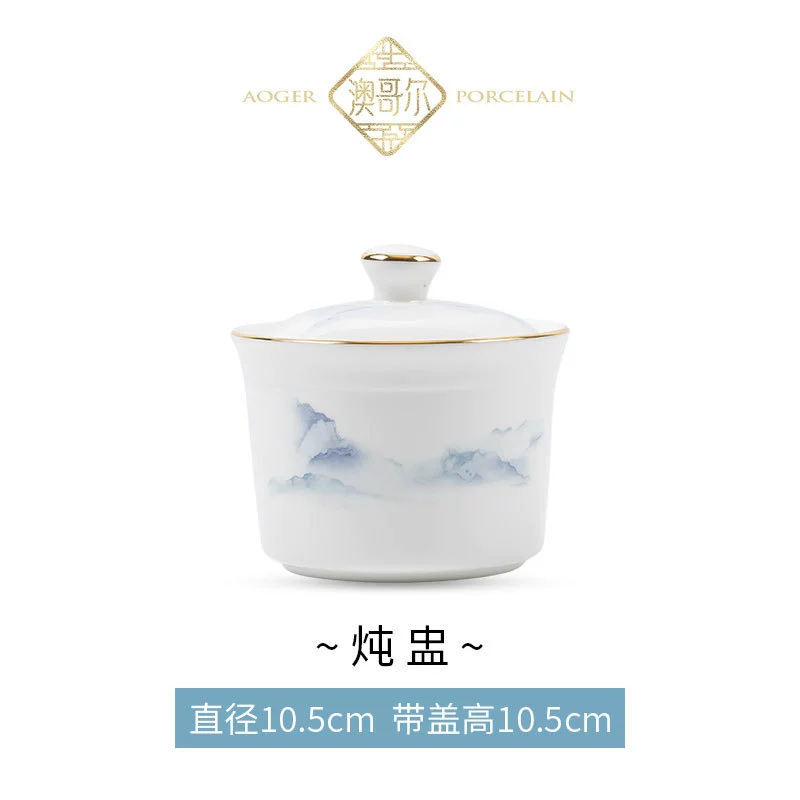 호텔용 본차이나 식기 세트 tableware view 11